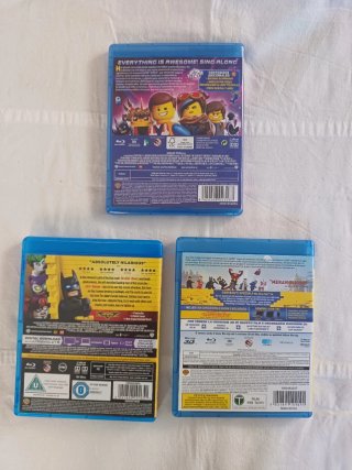Lote 3 Películas Blu-ray: Lego