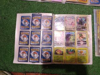 Lote Cartas Pokémon más album pokemon