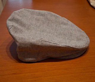 Boina Gorra Hombre Vestir Gris