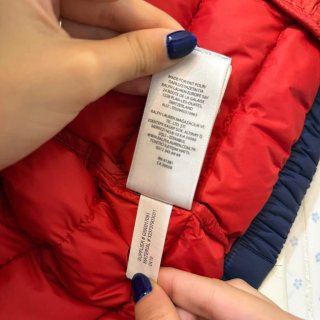 Piumino Polo Ralph Lauren Blu/Rosso L 14/16-uomo S
