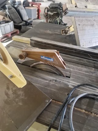 Sierra circular de mesa Scheppach TS 4000