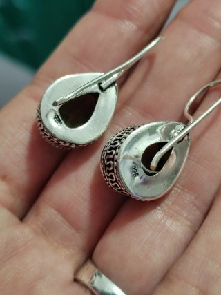 Pendientes Peridotos 925