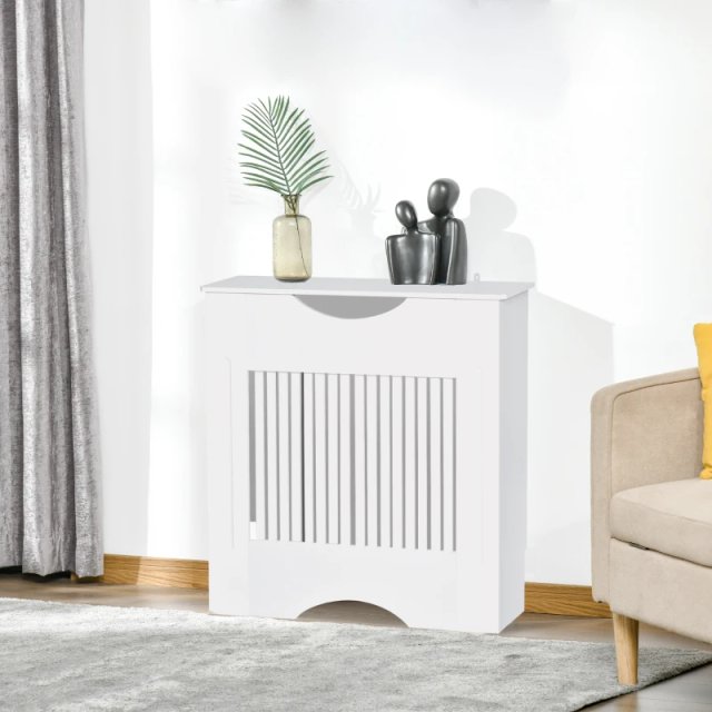 Cubre radiador blanco 78x19x82 cm