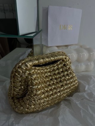 Clutch Oro Donna