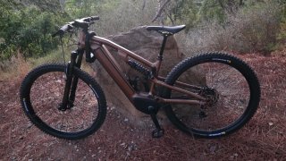 Bicicleta Rockrider 700 EXPL eléctrica