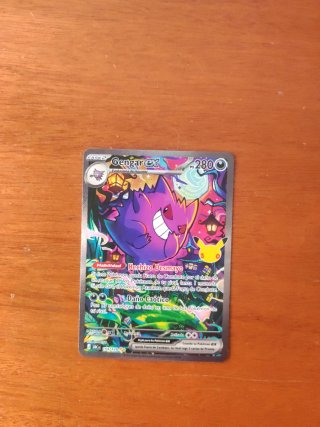 Carta Gengar EX 30 Aniversario