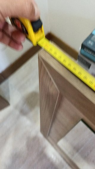 Mueble de entrada o TV de madera con espejo a jueg