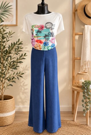 Conjunto Pantalón y Camiseta Mujer