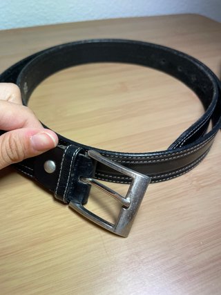 Cinturón de cuero. Hombre. 115 cm