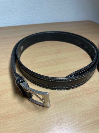 Cinturón de cuero. Hombre. 115 cm