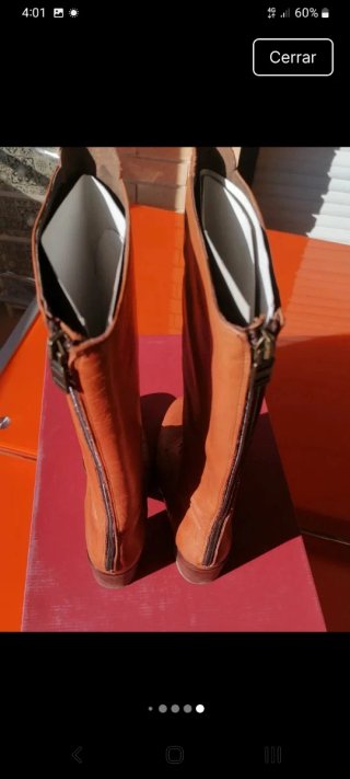 Botas altas marrones