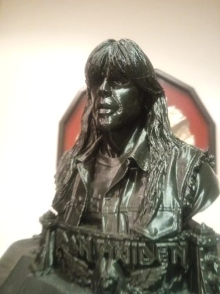 Busto Iron Maiden Bruce Dickinson