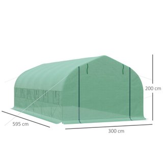 Invernadero 6x3x2m