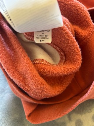 Sudadera Nike Naranja Talla M
