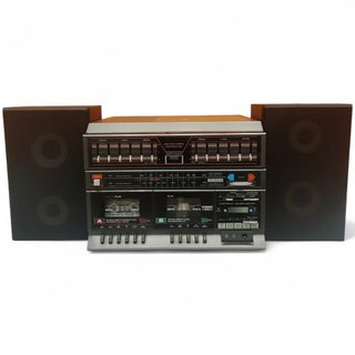 TOCADISCOS VINTAGE TOBISHI + 2 ALTAVOCES