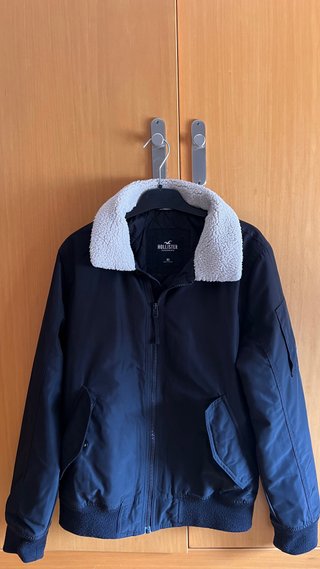 Chaqueta Hollister Negra Talla XS