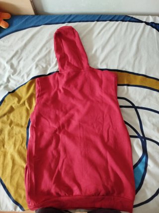 Sudadera Adidas Roja con Capucha