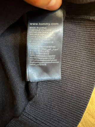 Jersey Tommy Hilfiger Algodón Azul