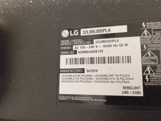 Televisor LG 32 pulgadas