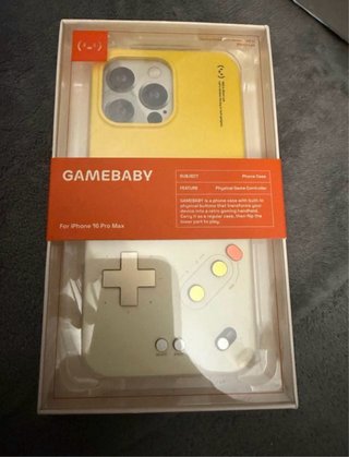 2 Fundas GAMEBABY iPhone 16 Pro Max