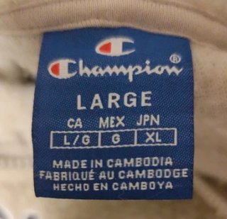 Sudadera Champion Beige Borreguito Media Cremaller