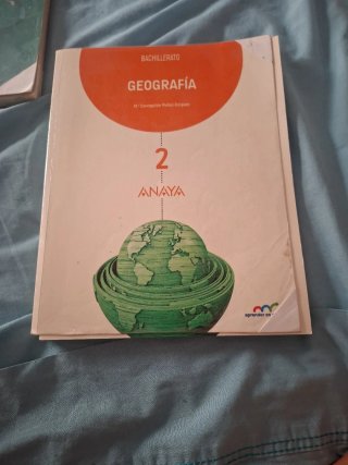 Geografía, 2 Bachillerato