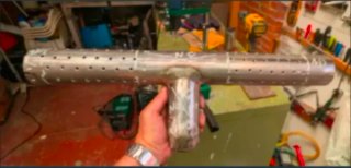 Tubo de acero 55x1000mm