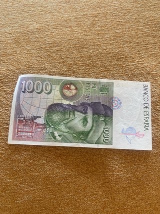 Billete 1000 Pesetas Banco de España 1992
