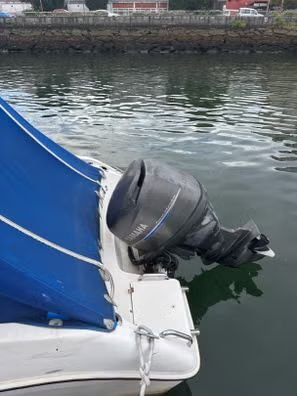 Embarcación con motor Yamaha 100 CV, 4T