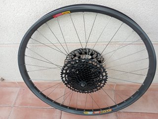 148,26 x30 reforzada Mavic rueda trasera 36 H