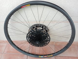 148,26 x30 reforzada Mavic rueda trasera 36 H