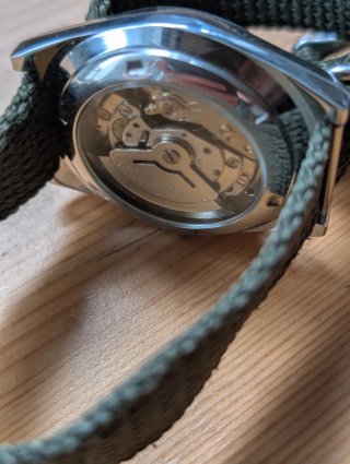 Reloj Seiko 5 Automático Militar Verde