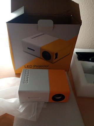 Proyector LED Mini POCOCO Blanco Naranja