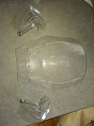 Cúpula BMW R 1300 GS Original mas deflectores