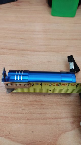 Linterna Mini UV Azul