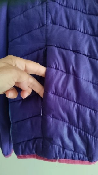 Chaqueta Morada Deportiva