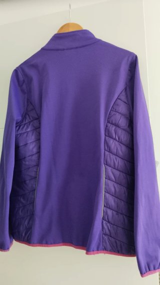Chaqueta Morada Deportiva