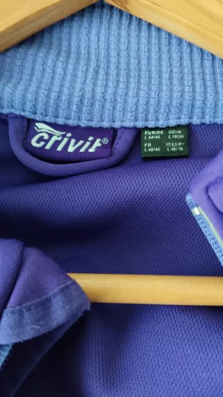 Chaqueta Morada Deportiva