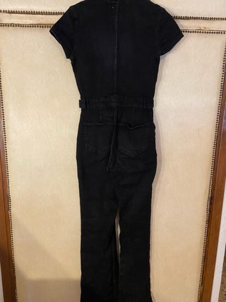 Mono vaquero negro Bershka talla S