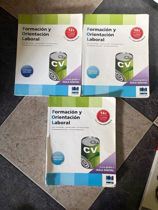 Libros Formación y Orientación Laboral (FOL)