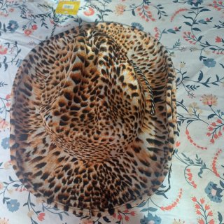 Sombrero vaquero estampado leopardo
