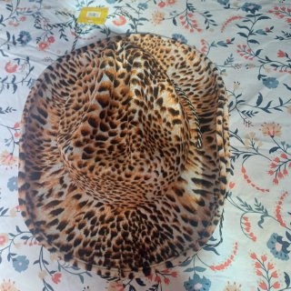 Sombrero vaquero estampado leopardo