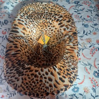 Sombrero vaquero estampado leopardo