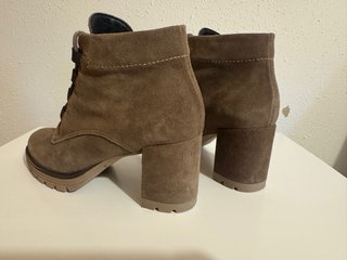 Botas de tacón piel mujer
