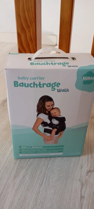 Mochila Portabebés Fillikid Bauch & Walk