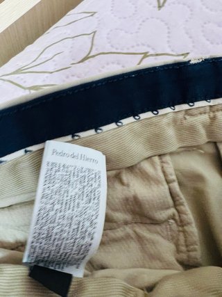 Pantalón Pedro del Hierro Talla 44 Beige