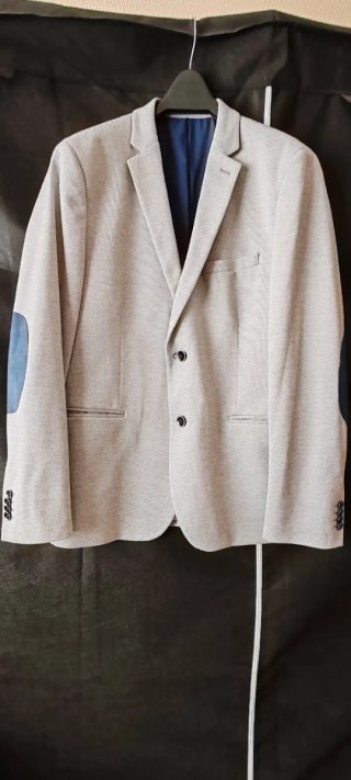Americana sport gris azulada talla l