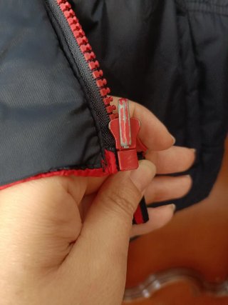 Chaqueta niño capucha reversible 17