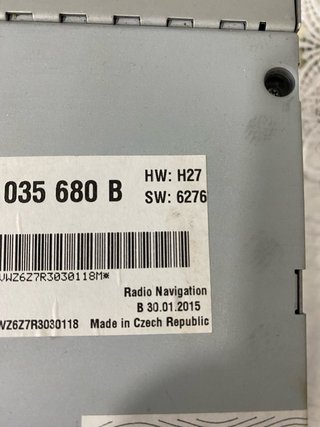 Radio Navegador VW RNS510 SSD