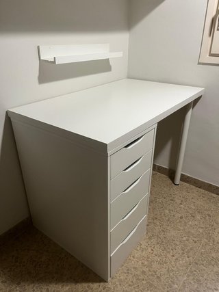 Escritorio cajonera Ikea Lagkapten/Alex 100x60